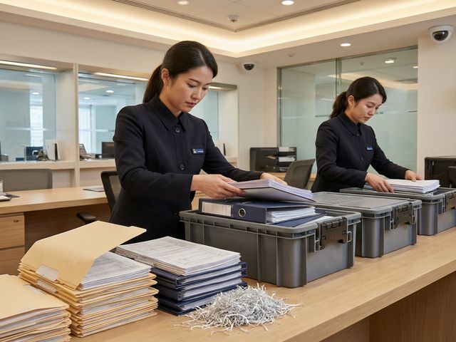 某大型銀行文件檔案銷毀案例